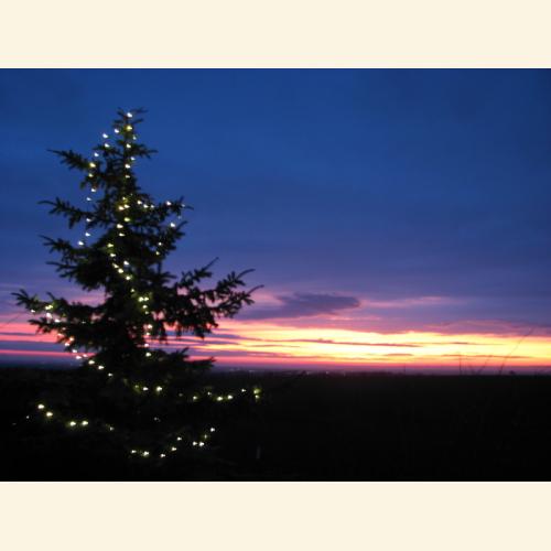 Foto `Sonnenaufgang Anfang Dezember`
