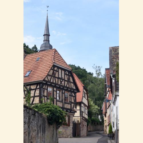 Foto `schönes Fachwerkhaus in Gleisweiler `