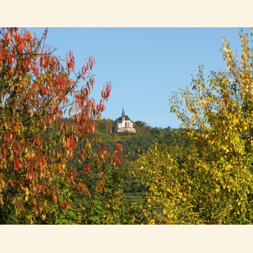 Foto `Annakapelle im Herbstgewand`