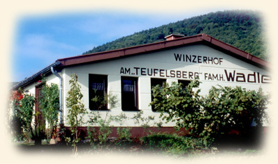 Betriebsgebäude des Winzerhof am Teufelsberg